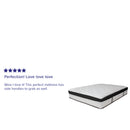 Hulen 12 Inch Hybrid Pocket Spring & CertiPUR-US Certified Memory Foam Mattress