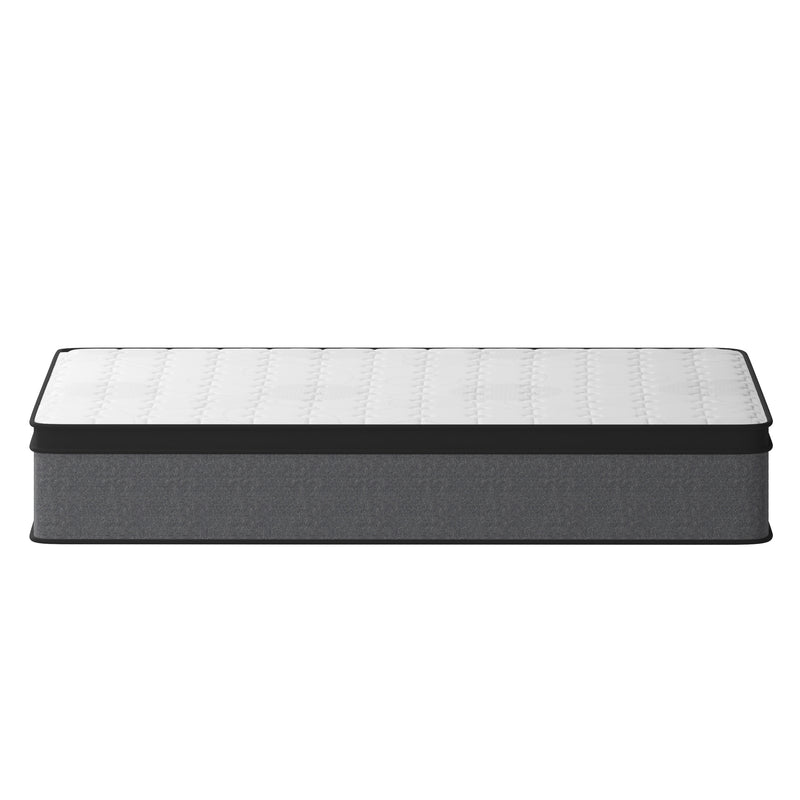 Lofton 13" Euro Top Queen Size Mattress in a Box with Hybrid Pocket Spring and Foam Design for Supportive Pressure Relief