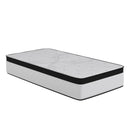 Hulen 12 Inch Extra Firm Hybrid Pocket Spring & CertiPUR-US Certified Foam Mattress in a Box
