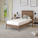 Blanche 8" CertiPUR-US Certified Memory Foam Mattress Infused with Charcoal & Green Tea Cooling Gel