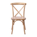 Bardstown X-Back Bistro Style Wooden High Back Dining Chair