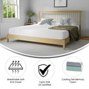 Blanche 8" CertiPUR-US Certified Memory Foam Mattress Infused with Charcoal & Green Tea Cooling Gel