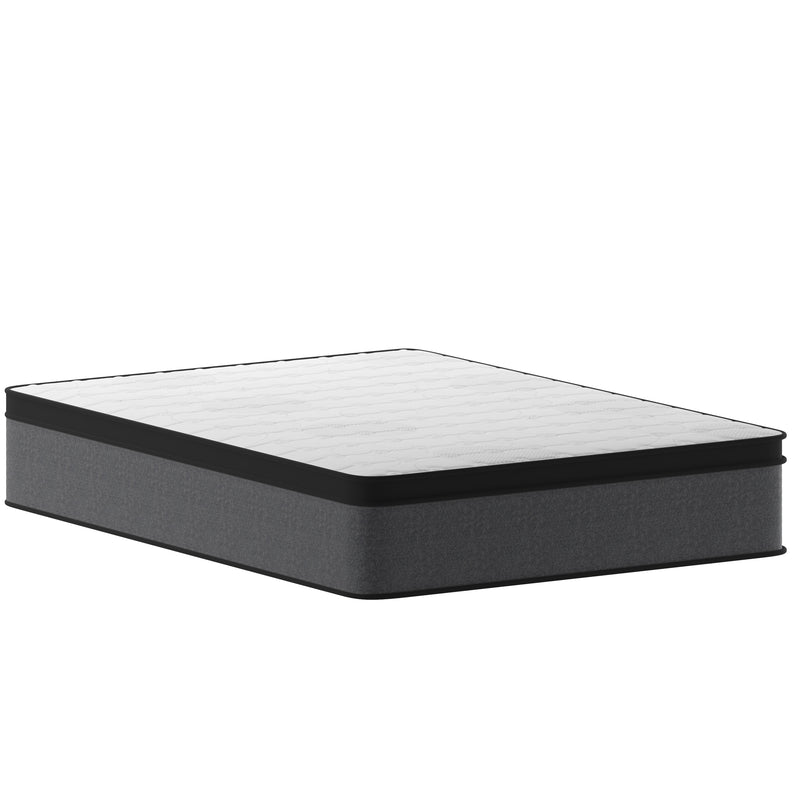 Lofton 13" Euro Top Full Size Mattress in a Box with Hybrid Pocket Spring and Foam Design for Supportive Pressure Relief