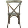Bardstown X-Back Bistro Style Wooden High Back Dining Chair