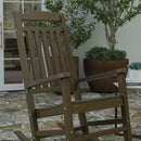 Set of 2 Hillford Poly Resin Indoor/Outdoor Rocking Chairs