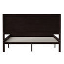 Ketner Solid Wood Platform Bed with Wooden Slats and Headboard, No Box Spring Needed