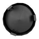 Aries 19.5" Portable Finished Steel Smokeless Wood Burning Outdoor Firepit with Waterproof Cover