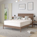 Vienna 14" Premium Comfort Euro Top Hybrid Pocket Spring and Memory Foam Mattress in a Box with Reinforced Edge Support
