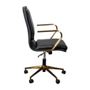 Artemis Mid-Back Home Office Chair with Armrests, Height Adjustable Swivel Seat