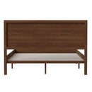 Somerset Solid Wood Platform Bed with Wooden Slats and Headboard, No Box Spring Needed