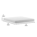 Blanche 8" CertiPUR-US Certified Memory Foam Mattress Infused with Charcoal & Green Tea Cooling Gel