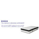 Hulen 12 Inch Hybrid Pocket Spring & CertiPUR-US Certified Memory Foam Mattress