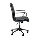 Artemis Mid-Back Home Office Chair with Armrests, Height Adjustable Swivel Seat