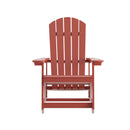Atlantic All-Weather Polyresin Adirondack Rocking Chair with Vertical Slats