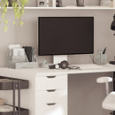 Ceely 3 Piece Wooden Desk Organizer Set for Desktop, Countertop, or Vanity in Whitewashed