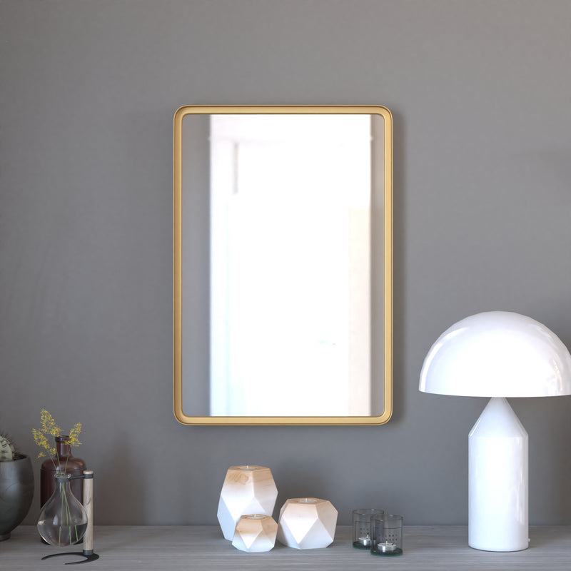 Halstead 20" x 30" Hanging Rectangular Mirror