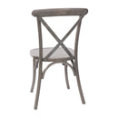 Bardstown X-Back Bistro Style Wooden High Back Dining Chair