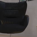 Olwen Ergonomic High-Back Lounge Chair 360° Swivel Accent Chair