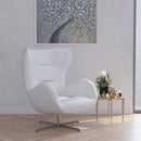 Olwen Ergonomic High-Back Lounge Chair 360° Swivel Accent Chair