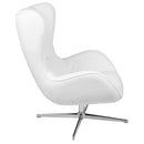 Olwen Ergonomic High-Back Lounge Chair 360° Swivel Accent Chair