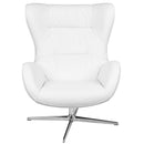 Olwen Ergonomic High-Back Lounge Chair 360° Swivel Accent Chair