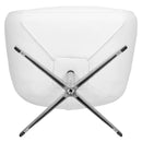 Olwen Ergonomic High-Back Lounge Chair 360° Swivel Accent Chair