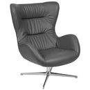 Olwen Ergonomic High-Back Lounge Chair 360° Swivel Accent Chair