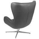 Olwen Ergonomic High-Back Lounge Chair 360° Swivel Accent Chair
