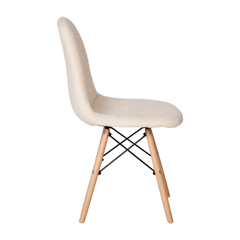 Lyon Faux Sherpa Accent Chair