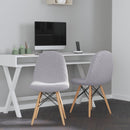 Set of 2 Lyon Faux Sherpa Accent Chair