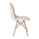 Set of 2 Lyon Faux Sherpa Accent Chair