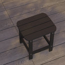Riviera Poly Resin Indoor/Outdoor All-Weather Adirondack Side Table