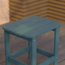Riviera Poly Resin Indoor/Outdoor All-Weather Adirondack Side Table