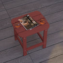 Riviera Poly Resin Indoor/Outdoor All-Weather Adirondack Side Table