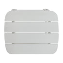 Set Of 2 Riviera All-Weather Adirondack Patio Chairs with Matching Side Table