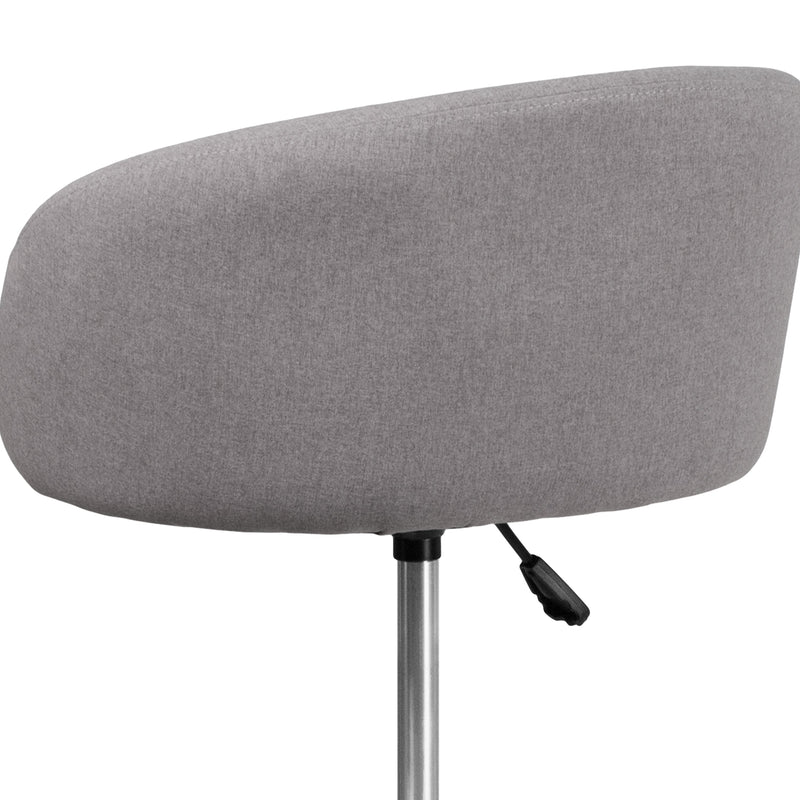 Valencia Bucket Seat Bar and Dining Stool with 360 Swivel, Adjustable Height and Chrome Footrest