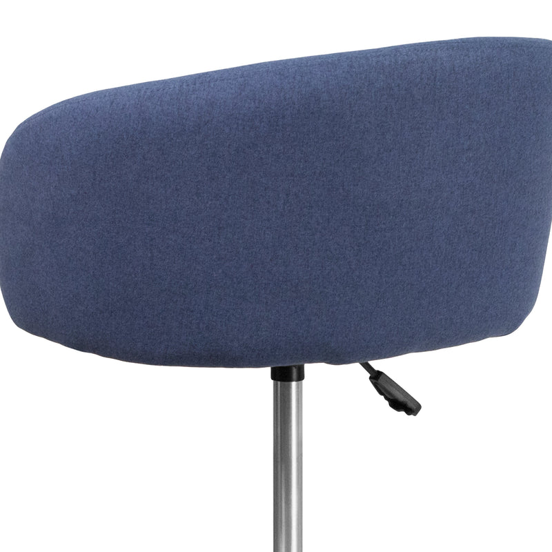 Valencia Bucket Seat Bar and Dining Stool with 360 Swivel, Adjustable Height and Chrome Footrest