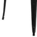 Rothko Bar Height Patio Dining Table with Metal Frame and 31.5" Square Top