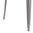 Rothko Bar Height Patio Dining Table with Metal Frame and 31.5" Square Top