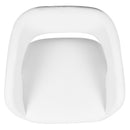 Rothko Contemporary Adjustable Height Barstool with Rounded Mid-Back and Gold Base