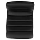 Set of 2 Contemporary Height Adjustable Swivel Stools with Footrest