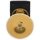 Set of 2 Contemporary Height Adjustable Swivel Stools with Footrest