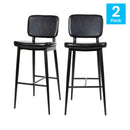 Regency Barstools with Integrated Footrest - Set of 2