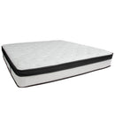 Hulen 12 Inch Hybrid Pocket Spring & CertiPUR-US Certified Memory Foam Mattress