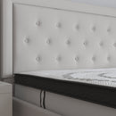 Luna 10 Inch Hybrid Mattress CertiPUR-US Certified Foam & Pocket Spring Mattress in a Box