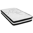 Luna 10 Inch Hybrid Mattress CertiPUR-US Certified Foam & Pocket Spring Mattress in a Box