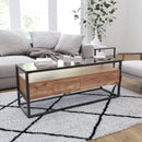 Piedmont Modern 2 Slat Back All-Weather Poly Resin Wood Adirondack Chair