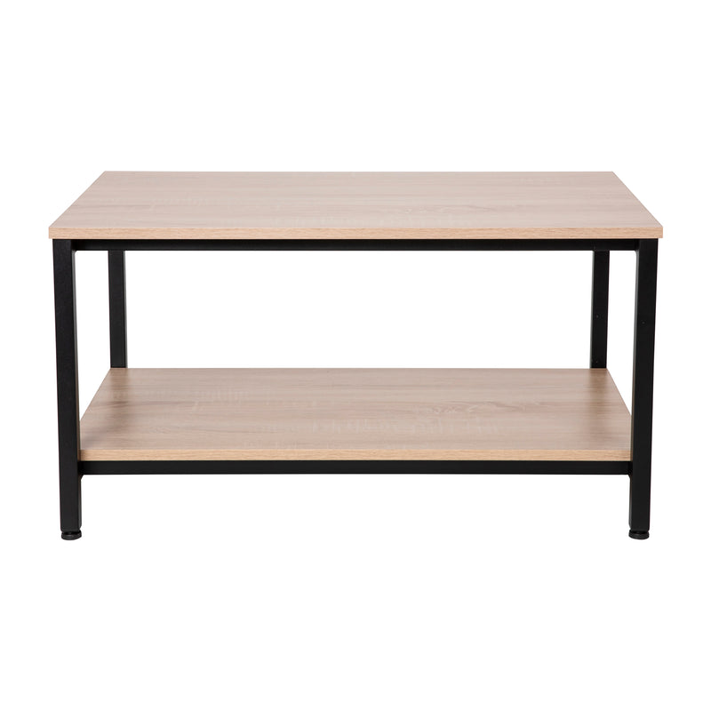 Bromwell Coffee Table Rustic Driftwood And Metal Frame Coffee Table With Storage