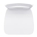 Therus 24" Classic Wooden Ladderback Swivel Counter Height Stool with Solid Wood Seat and Footrest