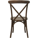 Bardstown X-Back Bistro Style Wooden High Back Dining Chair
